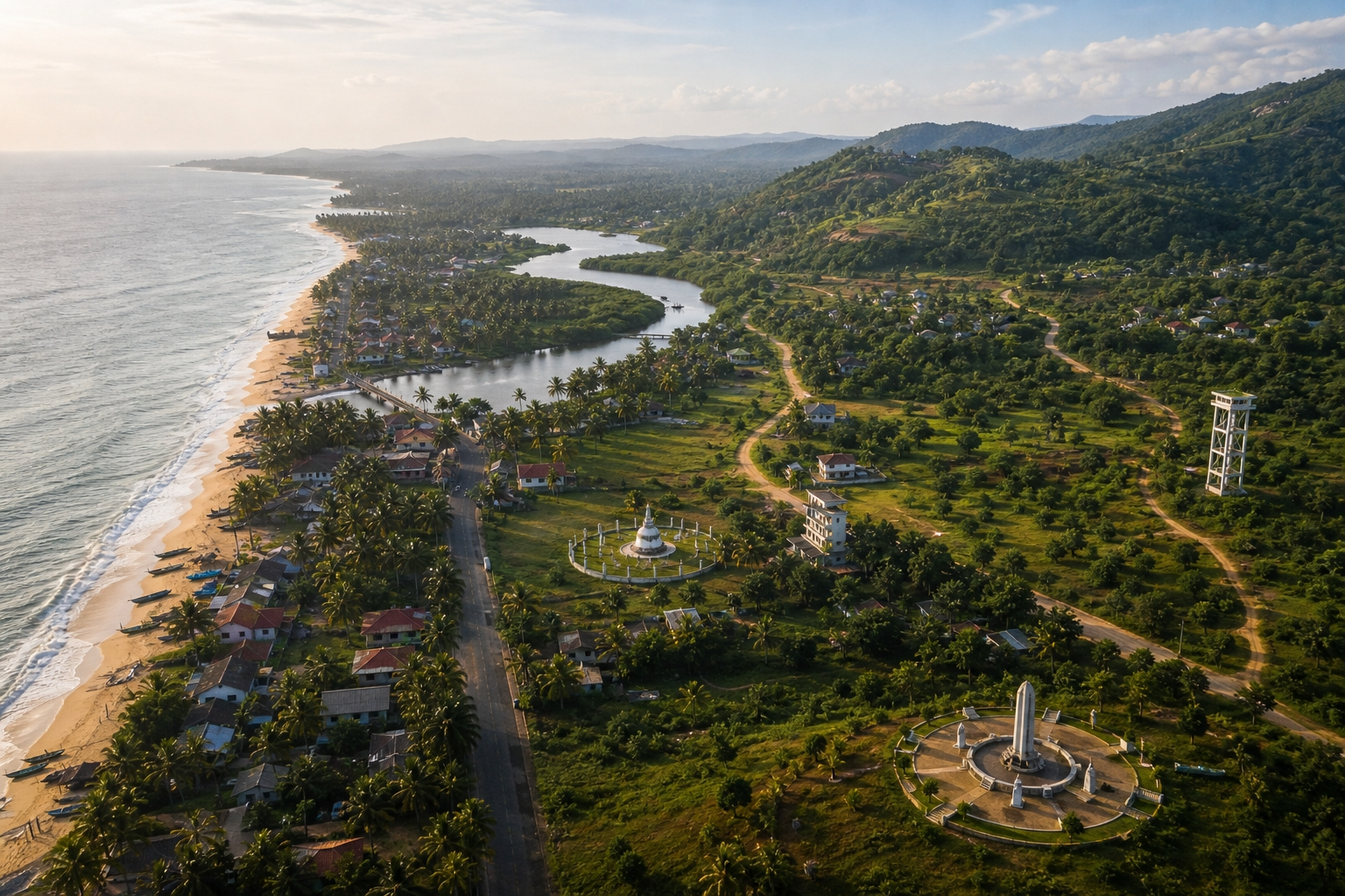 How Far Inland Did the 2004 Tsunami Go in Sri Lanka?